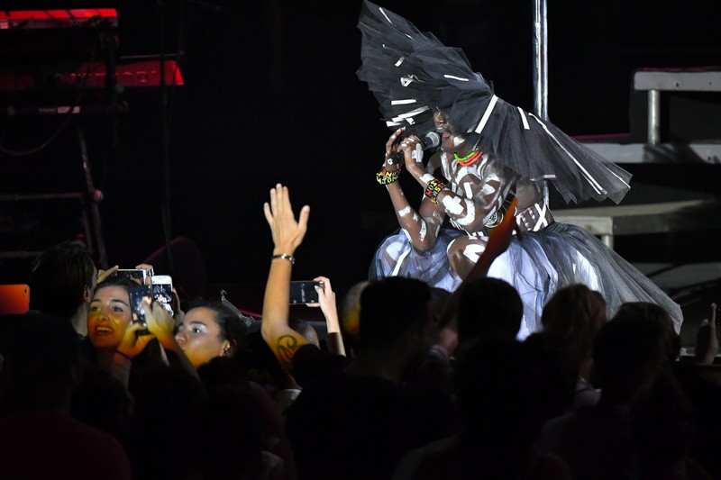 Grace Jones at Byblos International Festival